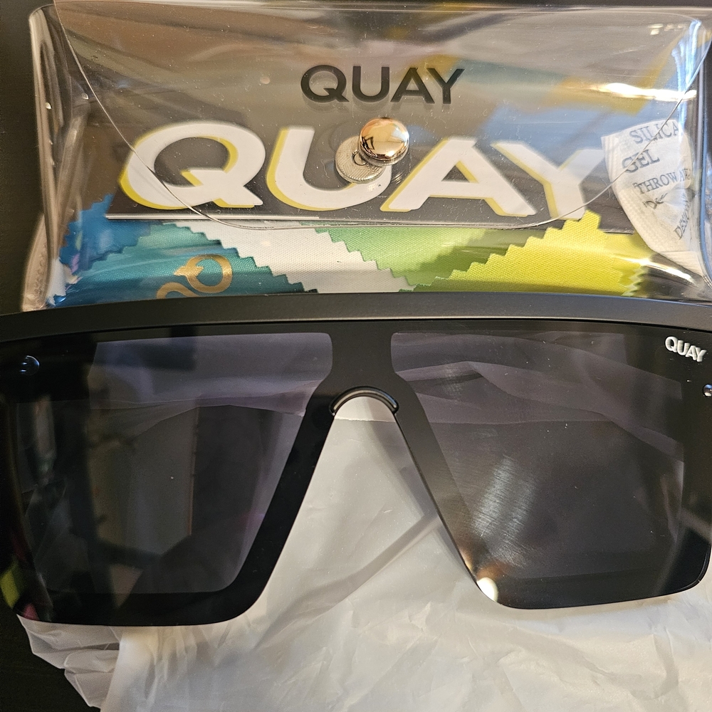 Quay Black Sunglasses